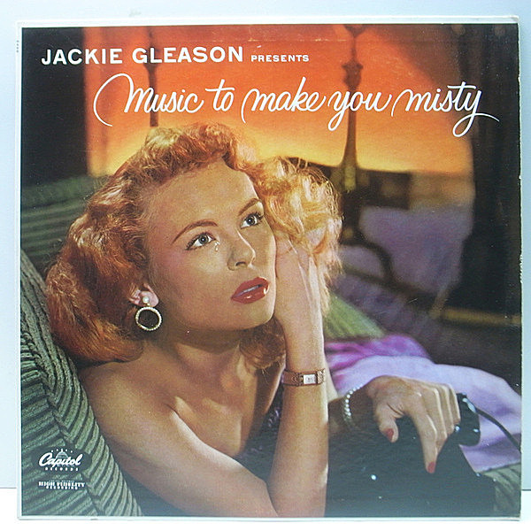 レコードメイン画像：【ソリストはBOBBY HACKETT】MONO USオリジナル JACKIE GLEASON Music To Make You Misty (Capitol) ボビー・ ハケット 参加