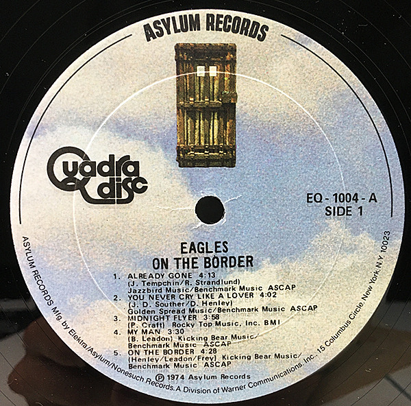 EAGLES / On The Border (LP) / Asylum | WAXPEND RECORDS