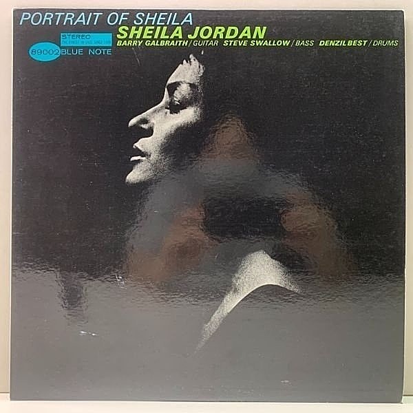 レコードメイン画像：良好!! SHEILA JORDAN Portrait Of Sheila (Blue Note) シェイラ・ジョーダン／ポートレイト・オブ・シェイラ JPNプレス LP