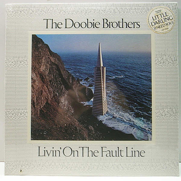 レコードメイン画像：シールド未開封!! USオリジナル DOOBIE BROTHERS Livin' On The Fault Line ('77 Warner) エンボス・バーコード無し 米 初回 Lp