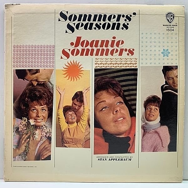 レコードメイン画像：美品!! MONO 米オリジナル JOANIE SOMMERS Sommers' Seasons ('63 Warner Bros.) ジョニー・ソマーズ 名盤 US 初回 モノラル
