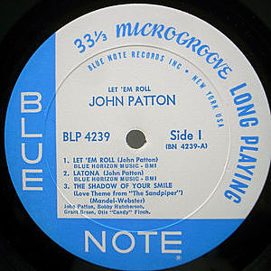 レア廃盤⭐︎John Patton Blue John ジョンパットン LP John Patton – Blue John | Releases | Discogs
