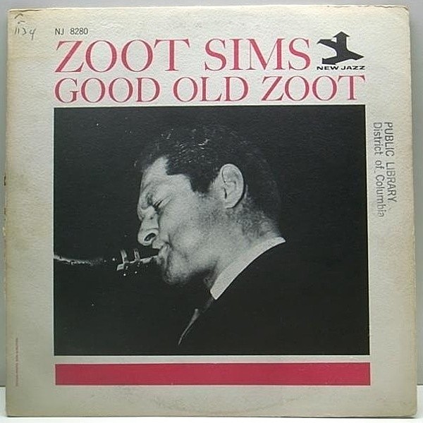 レコードメイン画像：MONO美再生!! 紫NJ Purpleラベ ZOOT SIMS Good Old Zoot (New Jazz 8280) ズート・シムズ LP