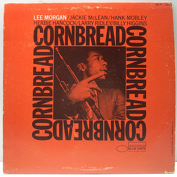 レコードメイン画像：レアなモノラル美盤!! MONO 1st. NEWYORK RVG刻印 USオリジナル LEE MORGAN Cornbread (Blue Note BLP 4222) HANK MOBLEY, JACKIE McLEAN