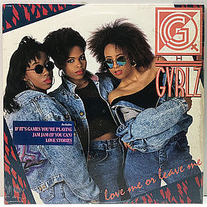 レコード画像：GYRLZ / Love Me or Leave Me