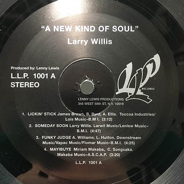 LARRY WILLIS / A New Kind Of Soul (LP) / LLP | WAXPEND RECORDS