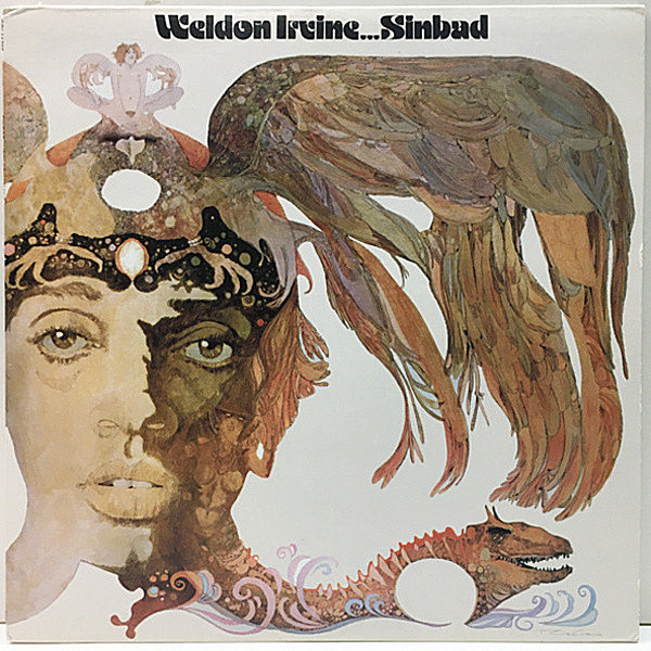 レコードメイン画像：美品 USプレス WELDON IRVINE Sinbad (BMG DRL11795) I Love You, What's Goin' On? ほか 珠玉のメロウ・グルーヴ 米 Lp アナログ