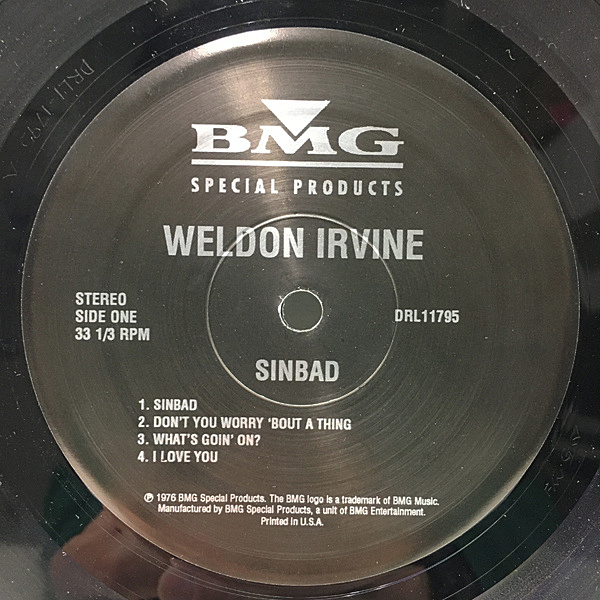 Weldon Irvine – Sinbad – Vinyl (LP, Album, Reissue