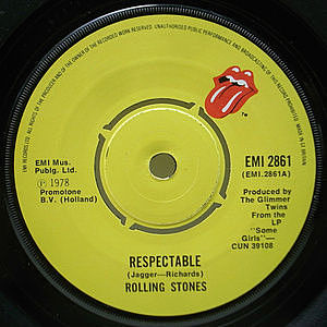 レコード画像：ROLLING STONES / Respectable