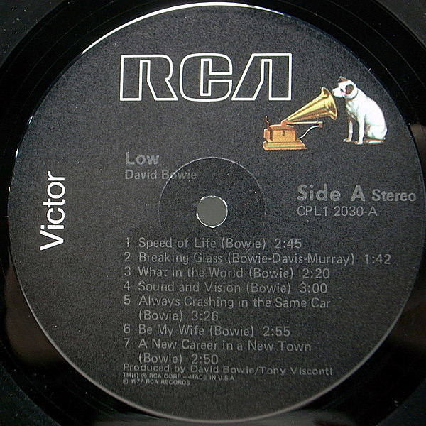 DAVID BOWIE / Low (LP) / RCA Victor | WAXPEND RECORDS