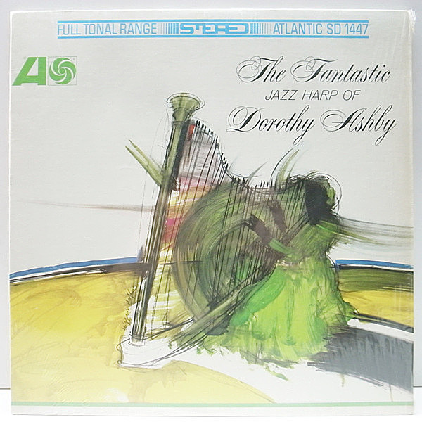 レコードメイン画像：シュリンク付き 美品!! 初回 3色ラベ オリジナル DOROTHY ASHBY Fantastic Jazz Harp Of ('65 Atlantic) 至宝のモーダル・ジャズ