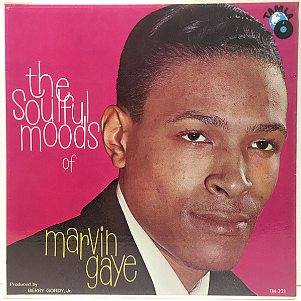 レコードメイン画像：激レア!マーヴィン・ゲイの最難関! MONO 深溝 US 完全オリジナル MARVIN GAYE The Soulful Moods Of ～ (Tamla TM-22) 1st. デビュー作品