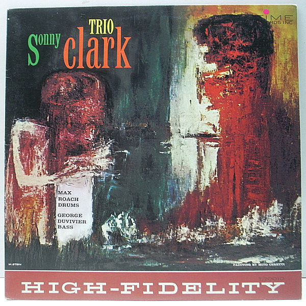 レコードメイン画像：美品!! SONNY CLARK TRIO (Time S 2101) MAX ROACH, GEORGE BUVIVIER ソニー・クラーク・トリオ 最高傑作 JPNプレス Lp