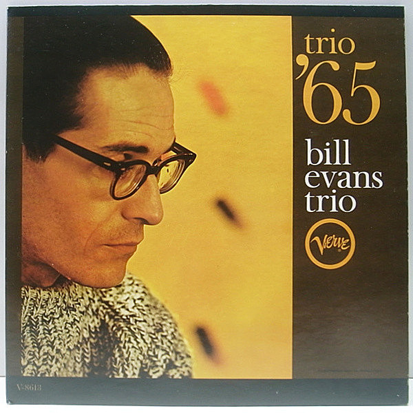 レコードメイン画像：レアな美品!! MONO 深溝 VANGELDER刻印 オリジナル BILL EVANS Trio '65 (Verve V-8613) Chuck Israels, Larry Bunker モノラル Lp