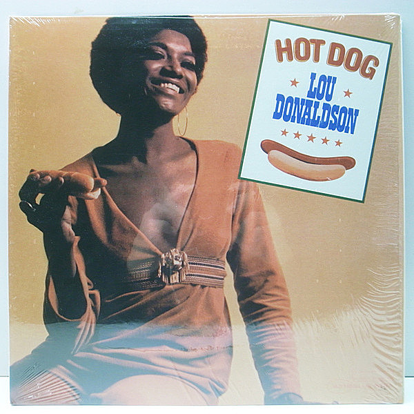 レコードメイン画像：【SOUL JAZZ／JAZZ FUNK名作】US シュリンク極美品!! LOU DONALDSON Hot Dog (Blue Note BLP 4318) サンプリング 米プレス