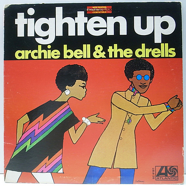 レコードメイン画像：希少 RCA 紫茶 3色 ラベ 深溝 オリジナル ARCHIE BELL & THE DRELLS Tighten Up ('68 Atlantic) アーチー・ベル＆ザ・ドレルズ 傑作1st.