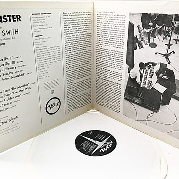 ★ヴァンゲルダー刻印ＵＳオリジナル盤★『リスペクト』ジミー・スミス JIMMY SMITH / Monster (LP) / Verve | WAXPEND RECORDS