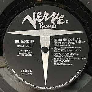 JIMMY SMITH / Monster (LP) / Verve | WAXPEND RECORDS