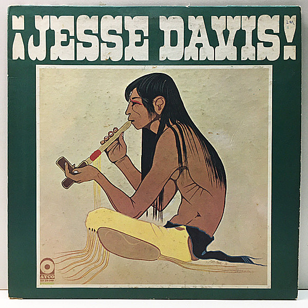 レコードメイン画像：良盤!! 初版BROADWAY 米 USオリジナル JESSE ED DAVIS 1st ('70 ATCO) ERIC CLAPTON, LEON RUSSELL インディアン・スワンプ 名作!