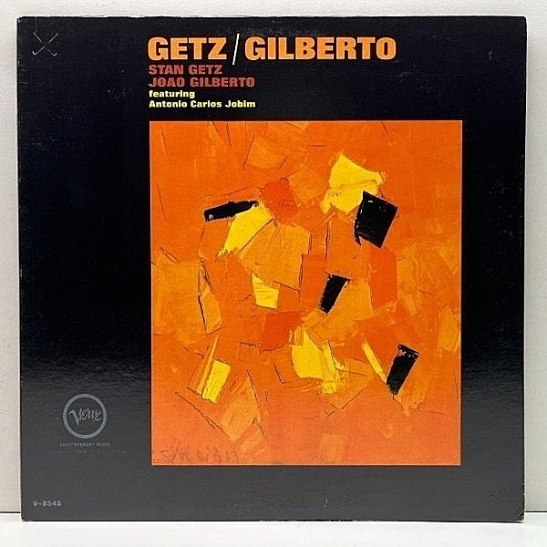 レコードメイン画像：【MONO 深溝 極美盤】USオリジナル STAN GETZ JOAO GILBERTO feat. ANTONIO CARLOS JOBIM (Verve V-8545) ゲッツ ジルベルト 米 モノラル