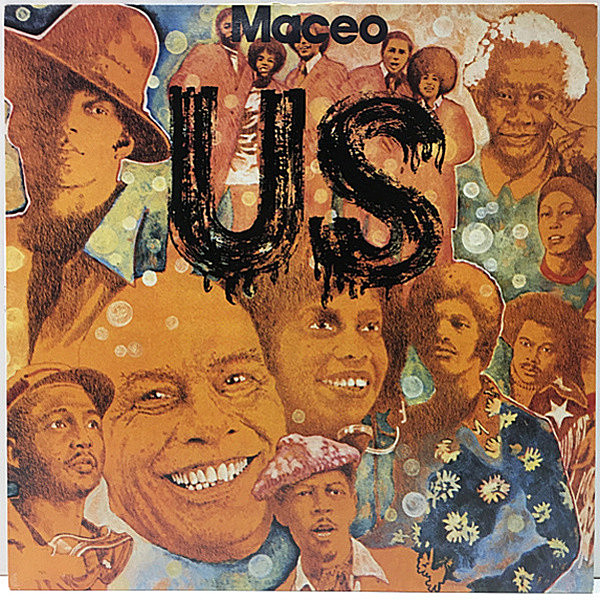 レコードメイン画像：【J.Bプロデュース／サンプリング・ネタ Soul Power 74 収録】良好盤!! MACEO Us ('88 Urban) メイシオ・パーカー自身名義での唯一作
