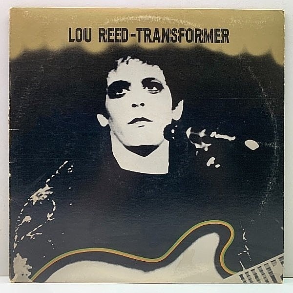 レコードメイン画像：激レア!Cut無し!良好! US 完全オリジナル 初版Dynaflex 橙ラベ LOU REED Transformer ('72 RCA) DAVID BOWIE prod. トランスフォーマー LP