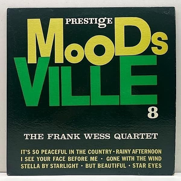 レコードメイン画像：良好!! MONO 深溝 RVG刻印 USオリジナル FRANK WESS QUINTET ('60 Moodsville MVLP 8) w/ Tommy Flanagan 最高のワンホーンアルバム