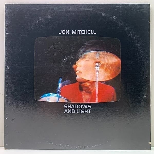 レコードメイン画像：美盤!! 2LP 初版 BB規格 USオリジナル JONI MITCHELL Shadows And Light ('80 Asylum) JACO PASTORIUS, PAT METHENY, MICHAEL BRECKER ほか