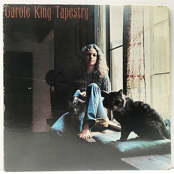 レコードメイン画像：良好!! 初版 70表記 曲目右寄り 珍ラベル USオリジナル CAROLE KING Tapestry ('71 Ode) 女性SSW 不朽の名盤 キャロル・キング／つづれおり