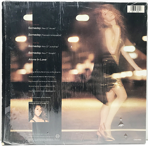 Mariah Carey fall in love レコード マライア