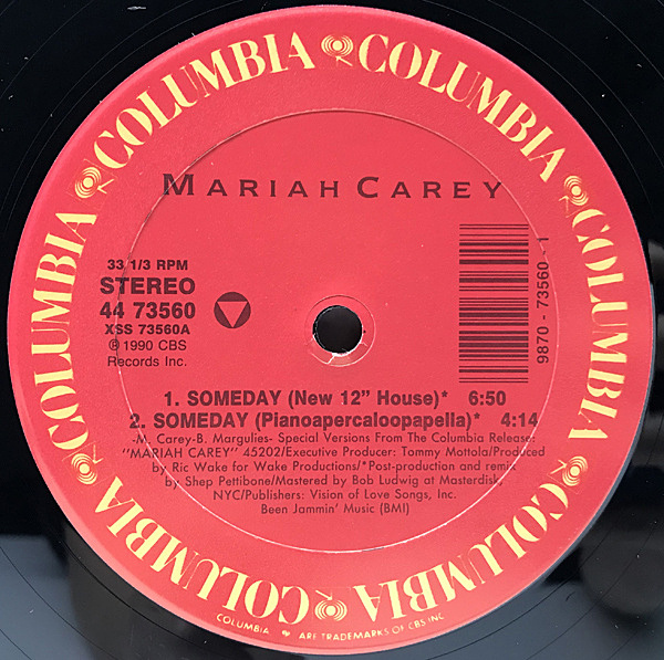 MARIAH CAREY / Someday (12) / Columbia | WAXPEND RECORDS