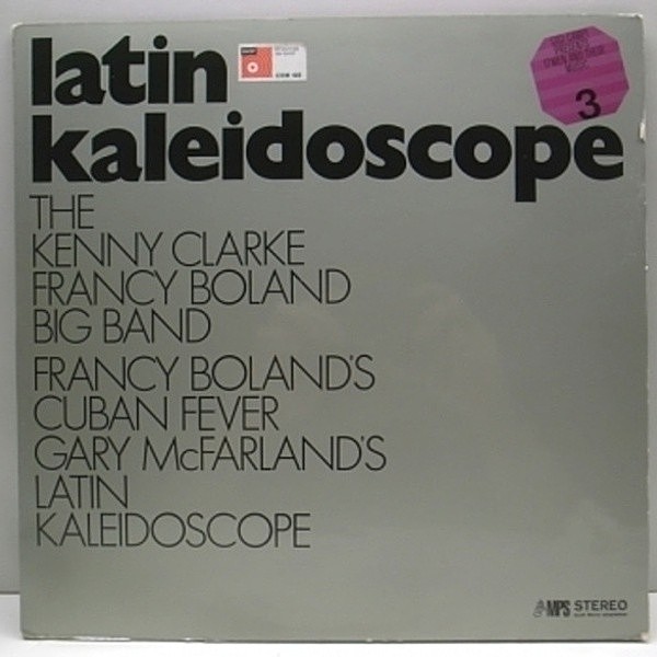 レコードメイン画像：GERMANY 独 オリジナル 初回ピンク 内溝 KENNY CLARKE - FRANCY BOLAND BIG BAND Latin Kaleidoscope | DUSKO GOJKOVIC ほか