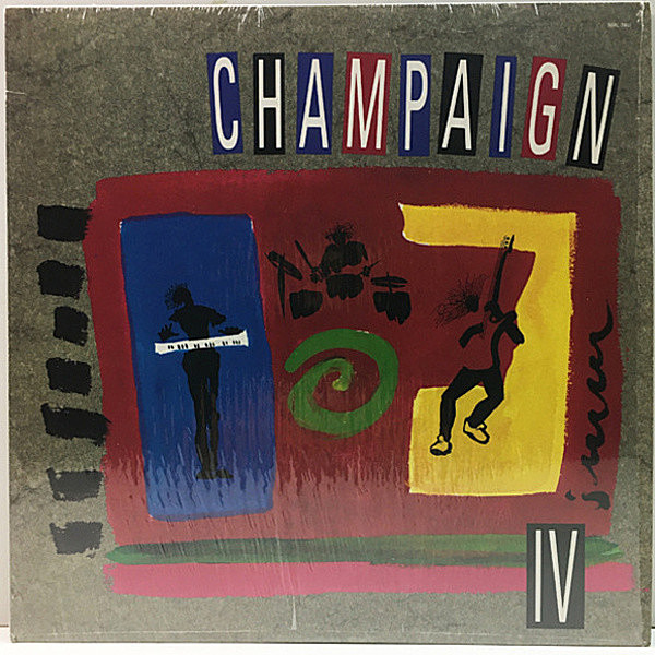 レコードメイン画像：【LIGHT MELLOW～AOR】'90年 アナログ Lp シュリンク美品!! USオリジナル CHAMPAIGN IV (Malaco) 新生 シャンペーン 傑作アルバム