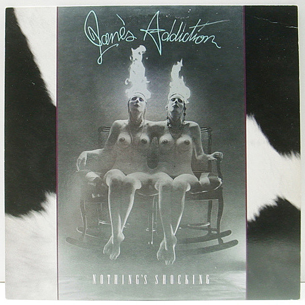 レコードメイン画像：美品!! USオリジナル JANE'S ADDICTION Nothing's Shocking ('88 Warner) 1st. デビュー作品 ALTERNATIVE ROCK 名盤