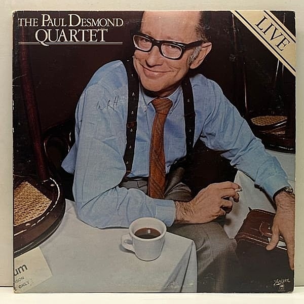 レコードメイン画像：【プロモ】2LP 初版サンライズ USオリジナル PAUL DESMOND Live ('75 Horizon) at Bourbon Street, Live ポール・デスモンド 傑作ライヴ