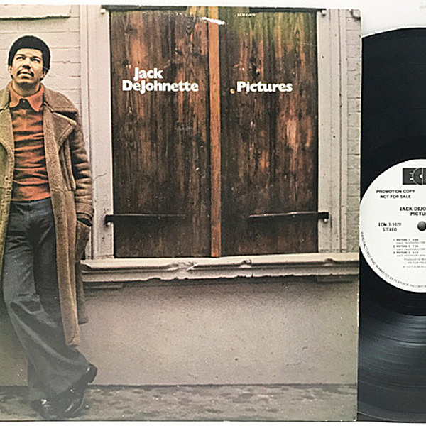 レコードメイン画像：美盤!! RL刻印 (Bob Ludwig) 白プロモ USオリジナル JACK DeJOHNETTE Pictures ('77 ECM 1-1079) ドラムブレイク Drum Break