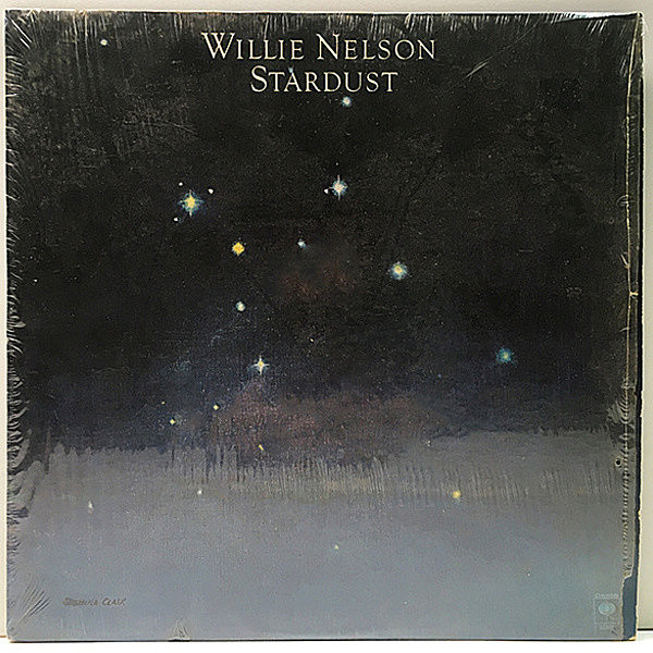 レコードメイン画像：シュリンク美品!! 初版 JC規格 USオリジナル WILLIE NELSON Stardust (Columbia JC 35305) ウィリー・ネルソンのジャジーなスタンダード集