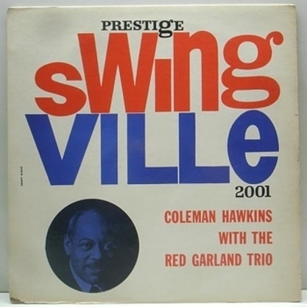 レコードメイン画像：概ね良好!! 完オリ MONO両溝 COLEMAN HAWKINS Red Garland Trio