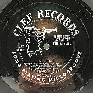 JAZZレコード6枚 NORMAN GRANZ / JAZZ AT THE PHILHARMONIC / Norman Granz' Jazz