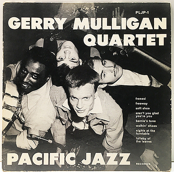 レコードメイン画像：レア 10'' 原盤 USオリジナル GERRY MULLIGAN QUARTET ('52 Pacific Jazz PJ-1) CHET BAKERを迎えてのピアノレス・カルテット 大名盤
