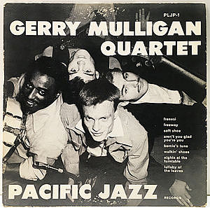 レコード画像：GERRY MULLIGAN / Gerry Mulligan Quartet