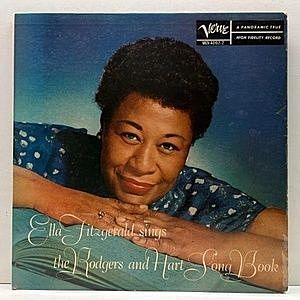 レコード画像：ELLA FITZGERALD / Sings The Rodgers And Hart Song Book