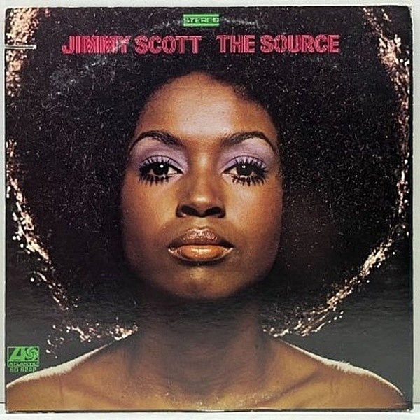 レコードメイン画像：レアな良好品!!【発売禁止・回収盤】USオリジナル JIMMY SCOTT The Source ('70 Atlantic) ジミー・スコット 豪華ジャズメンとの最高傑作