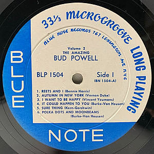 Bud Powell バド・パウエル　LPレコードアルバム　2枚セット Yahoo!オークション -「bud powell レコード」の落札相場・落札価格