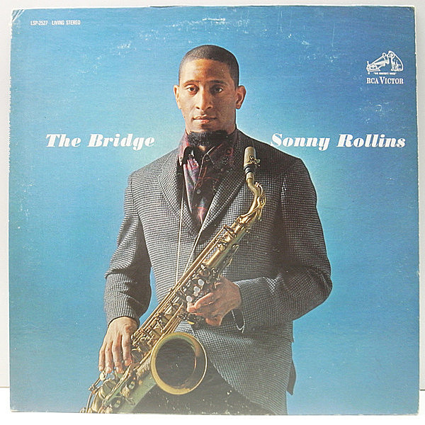 レコードメイン画像：美品!! LIVING STEREO 深溝 1stニッパー 銀文字 深溝 USオリジナル SONNY ROLLINS The Bridge ('62 RCA) JIM HALLとの対話が愉しいステレオ