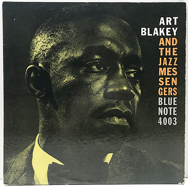 レコードメイン画像：レアな美品!! MONO 47WEST63rd. 両溝 ART BLAKEY & THE JAZZ MESSENGERS (Blue Note BLP 4003) RVG 耳 Lee Morgan, Benny Golson ほか