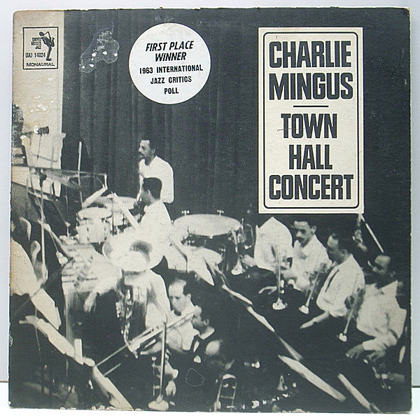 レコードメイン画像：良好盤!! MONO 1st黒環グレー USオリジナル CHARLIE MINGUS Town Hall Concert (UAJ 14024) Eric Dolphy, Booker Ervin, 秋吉敏子 ほか