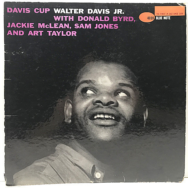 米 WALTER DAVIS/DAVIS CUP/BLUE NOTE BLP 4018 Walter Davis Jr: Davis Cup (1959) Blue Note UA | LondonJazzCollector