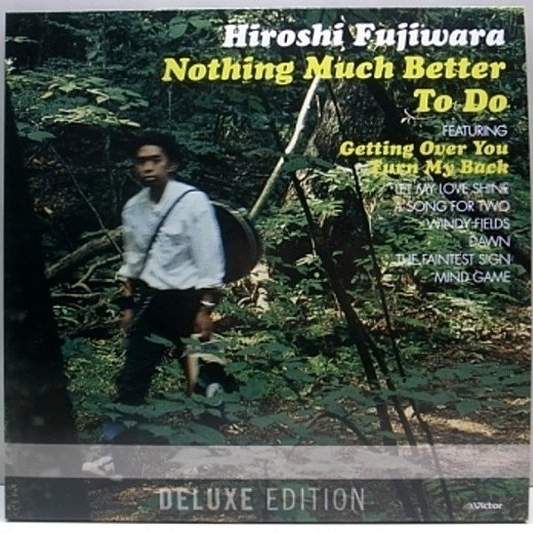 レコードメイン画像：未発表曲など15曲追加した3LP 限定アナログ!! 藤原ヒロシ HIROSHI FUJIWARA Nothing Much Better To Do