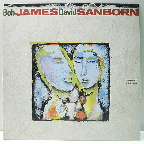 レコードメイン画像：美品《RCA, Club Edition》USオリジナル BOB JAMES, DAVID SANBORN Double Vision ('86 Warner) Al Jarreau, Eric Gale, Marcus Miller 他